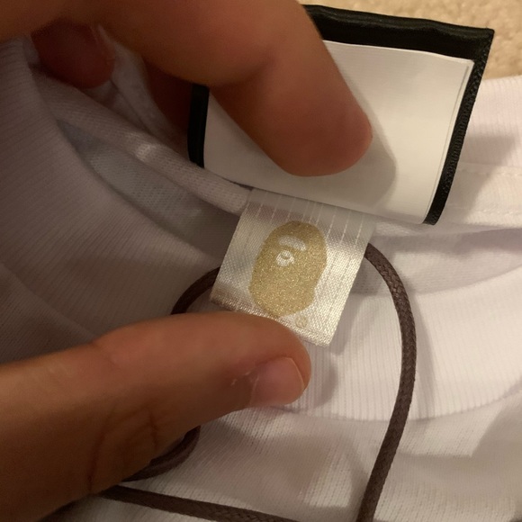 SOLD - Bape / A Bathing NBHD White Pirate Ape Tee - Picture 4 of 7